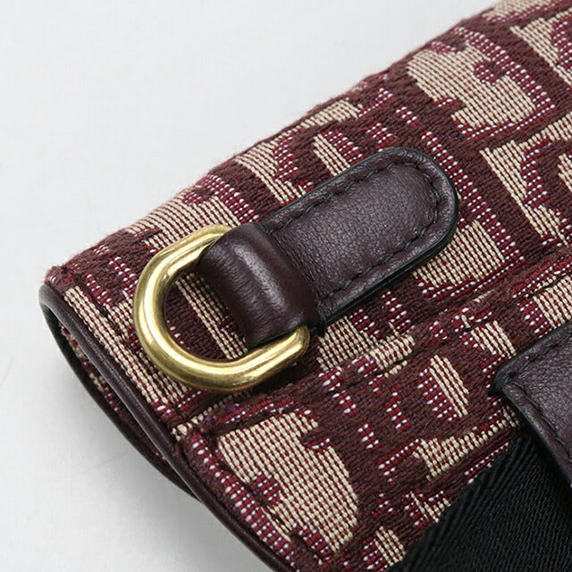中古 ディオール ボディバッグ レディース ブランド Dior サドル ベルトバッグ ワインレッド バッグ USDCD100272011