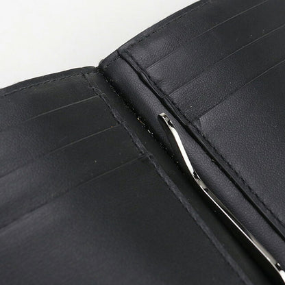 中古 ディオール 二折財布 メンズ ブランド Dior マネークリップ付き ウォレット 2ESBH069YSE_H05E ネイビー 財布 USDCD100280011