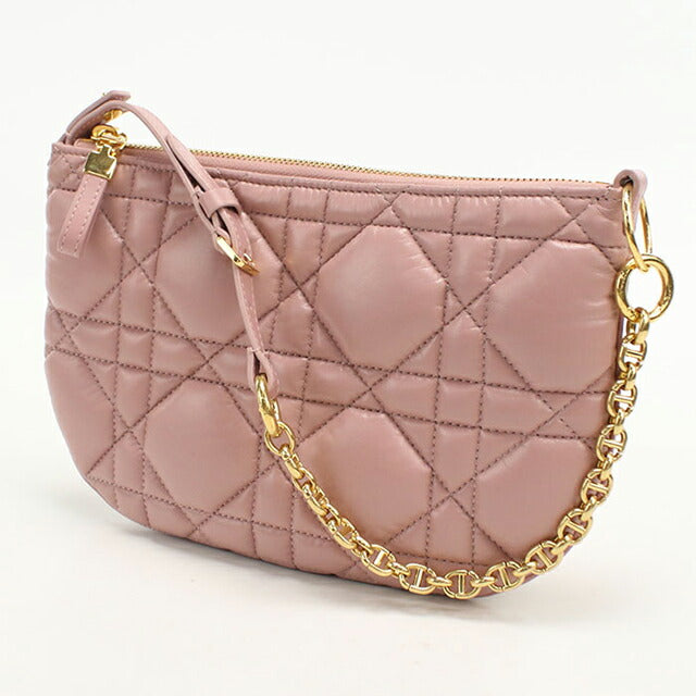 中古 ディオール ショルダーバッグ レディース ブランド Dior レディディオール ピンク USDCD100446011