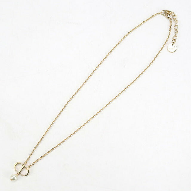 二手 Dior 项链 女士品牌 Dior Petit CD 项链 N1390PTCRS_D301 金色配件 USDCD100881011