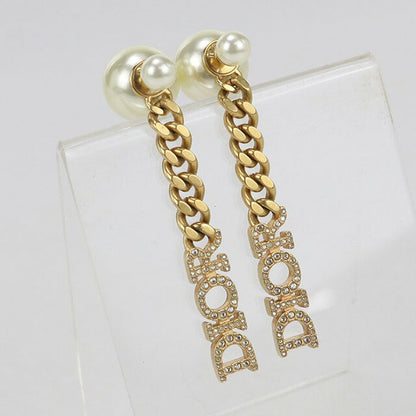 中古 ディオール ピアス レディース ブランド Dior パール ゴールド アクセサリー USDCD100882011