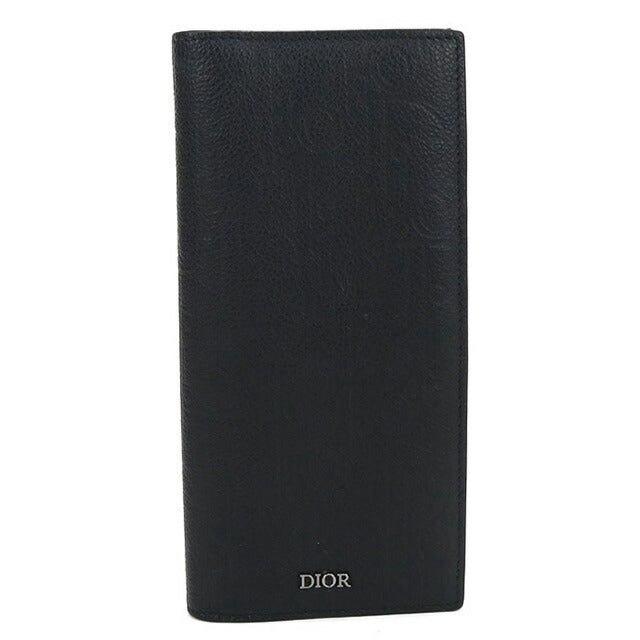 中古 ディオール 長財布二折 メンズ ブランド Dior グラビティ レザー