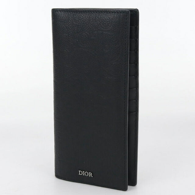 中古 ディオール 長財布二折 メンズ ブランド Dior グラビティ レザー