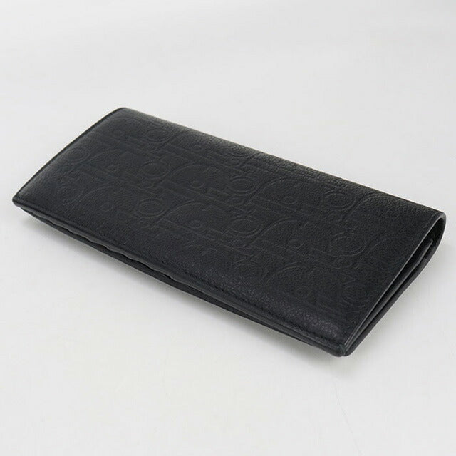 Used Dior long wallet bi-fold men&