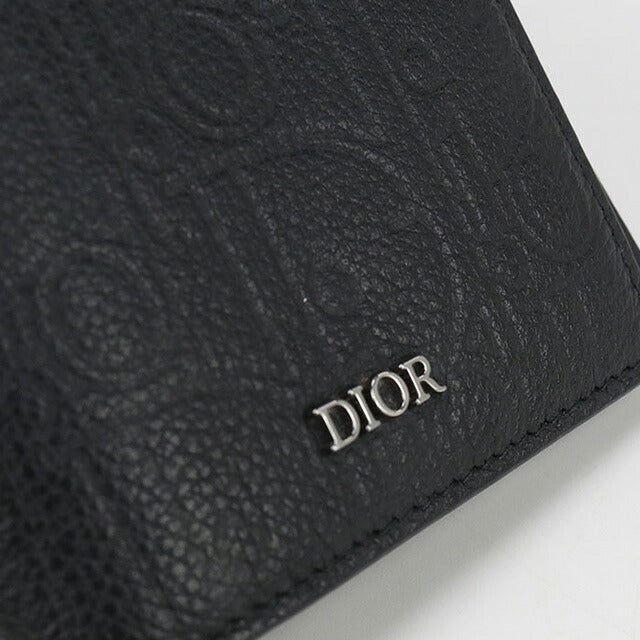 中古 ディオール 長財布二折 メンズ ブランド Dior グラビティ レザー