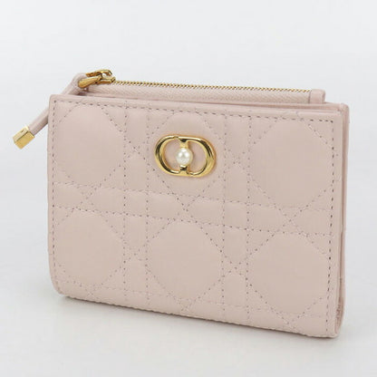 中古 ディオール 二つ折り財布 レディース ブランド Dior ディオール ジョリー Dahlia レザー S3113UNJB ピンク 財布 USDCD100966011