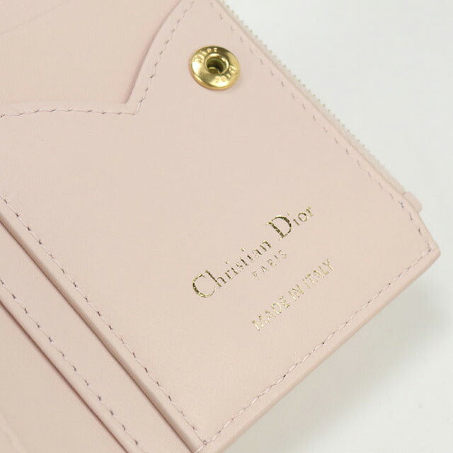 Dior 二つ折り財布 ピンク Dior ピンク キルティング 二つ折り財布