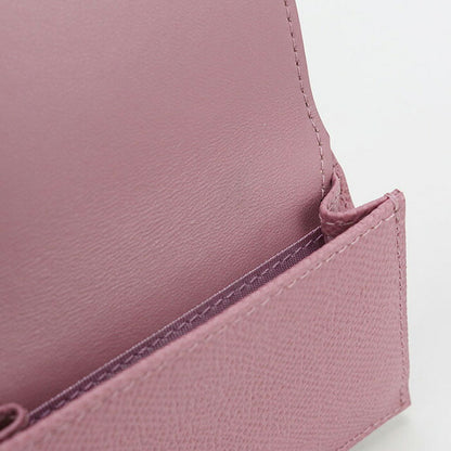 中古 ディオール 三つ折り財布 レディース ブランド Dior 30 モンテーニュ レザー ピンク 財布 USDCD101189011