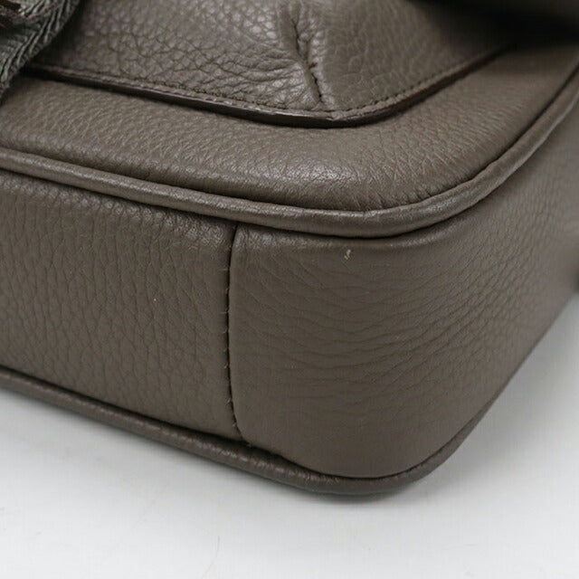 二手 Dior 单肩包 中性品牌 Dior Hit the Road 皮革卡其色包 USDCD101476011