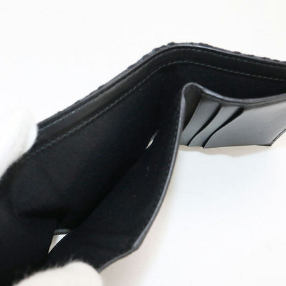 中古 ディオール 三つ折り財布 メンズ ブランド Dior ディオール オブリーク 2ESBH081YSE ブラック 財布 USDCD101545011