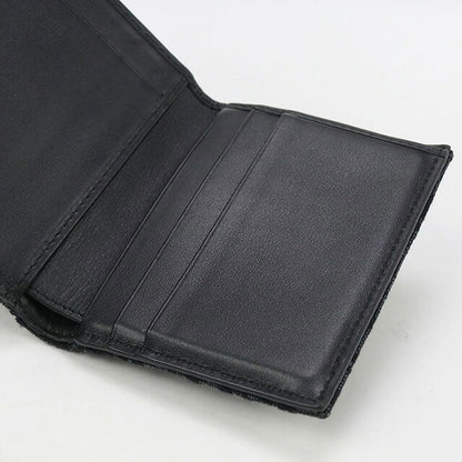中古 ディオール 三つ折り財布 メンズ ブランド Dior ディオール オブリーク 2ESBH081YSE ブラック 財布 USDCD101545011