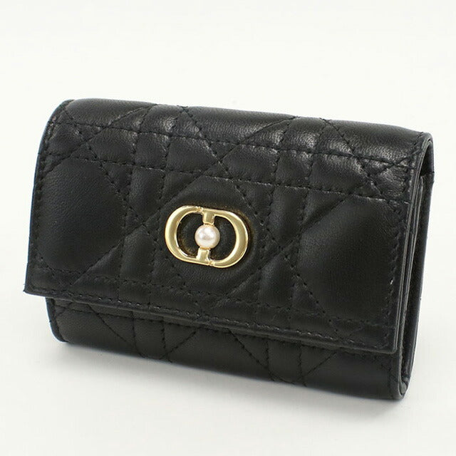 二手 Dior 零钱包 女士品牌 Dior Dior Jolie Glycine 钱包 S3102UNJB_M900 黑色钱包 USDCD101861011