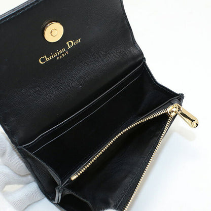 二手 Dior 零钱包 女士品牌 Dior Dior Jolie Glycine 钱包 S3102UNJB_M900 黑色钱包 USDCD101861011