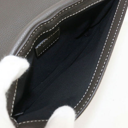 中古 ディオール ボディバッグ メンズ ブランド Dior サドル グレー バッグ USDCD101922011