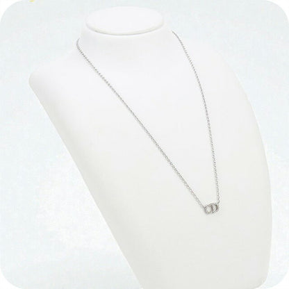 二手 Dior 项链 女士品牌 Dior Claire D Lune N3523WOMZI_D009 银色配饰 USDCD102425011