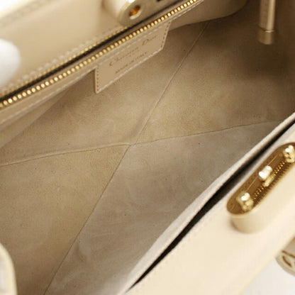 Used Dior handbag ladies brand Dior beige bag USDCD102519011