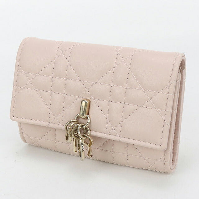 中古 ディオール 二つ折り財布 レディース ブランド Dior My Dior Glycine ウォレット S0966ONMJ ピンク 財布 USDCD102542011