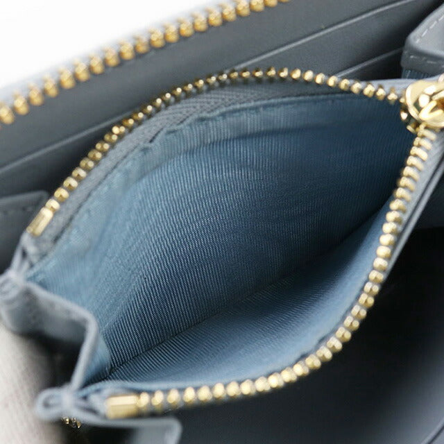 中古 ディオール 小銭入れ レディース ブランド Dior レディディオール コインケース レザー ブルー 財布 USDCD102544011