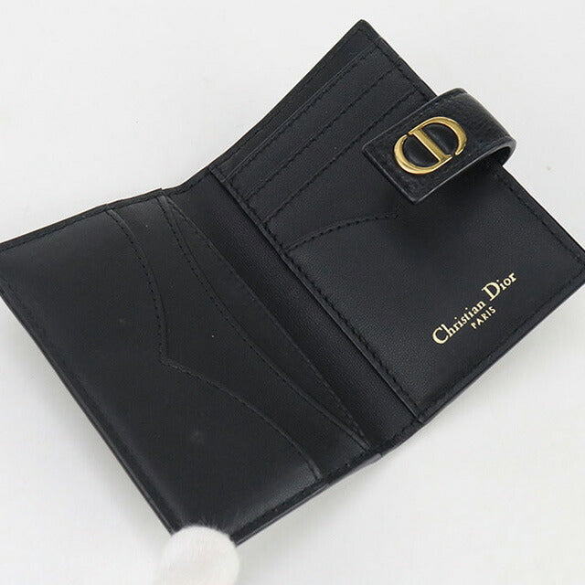 Dior ブラック ケース 財布 カードケース 中古 ディオール カードケース レディース ブランド Dior ブラック