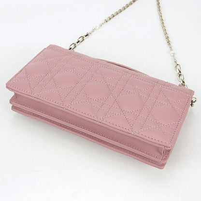 二手 Dior 斜挎单肩包 女士品牌 Dior My Dior 2WAY 迷你包 粉色包 USDCD103544011
