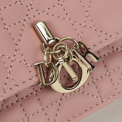 二手 Dior 斜挎单肩包 女士品牌 Dior My Dior 2WAY 迷你包 粉色包 USDCD103544011