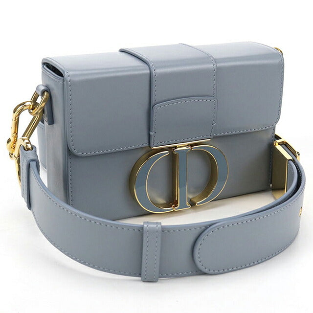 二手 Dior 斜挎单肩包 女士品牌 Dior 30 Montaigne 箱包 蓝色包 USDCD103546011