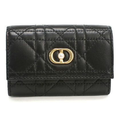 中古 ディオール 二折財布 レディース ブランド Dior ディオール ジョリー GLYCINE ウォレット S3102UNJB_M900 ブラック 財布 USDCD103593011