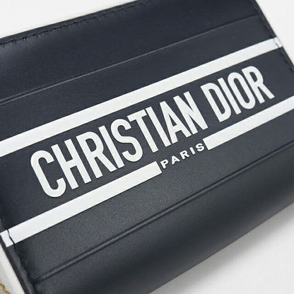 二手 Dior 零钱包女式品牌 Dior VIBE 零钱包皮革海军蓝钱包 USDCD103979011