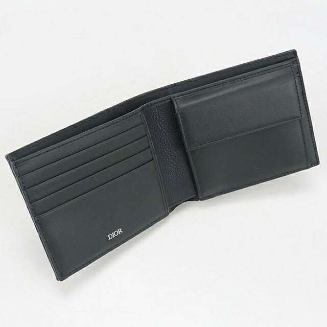 中古 ディオール 二折財布 メンズ ブランド Dior サドル 2つ折り