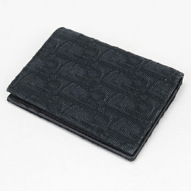 Used Dior Card Case Men's Brand Dior Dior Oblique Bifold Card