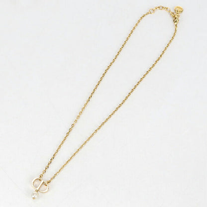 中古 ディオール ネックレス レディース ブランド Dior プチCD N1390PTCRS ゴールド アクセサリー USDCD104702011