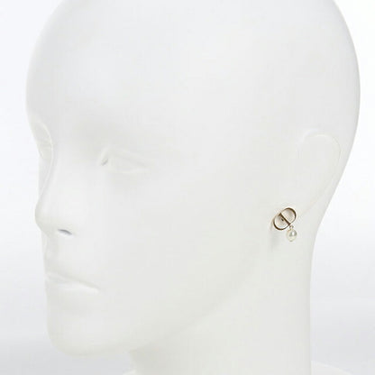 中古 ディオール ピアス レディース ブランド Dior petit CD プチＣＤ E1520PTCRS ゴールド アクセサリー USDCD104709011