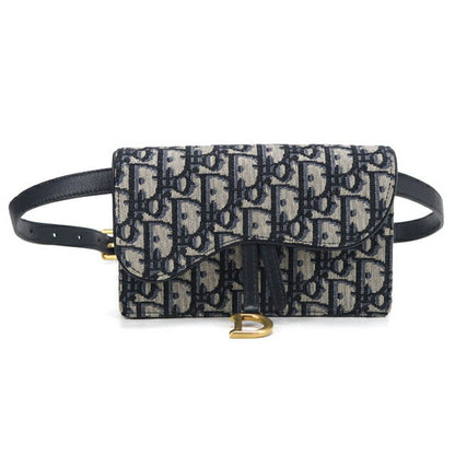 中古 ディオール ウエストバッグ レディース ブランド Dior サドル ベルトポーチ S5619CTZQ M928 ネイビー バッグ USDCD105004011
