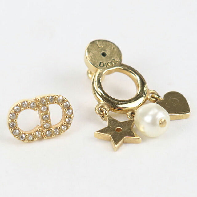 Used Dior earrings ladies brand Dior gold accessories USDCD105115011