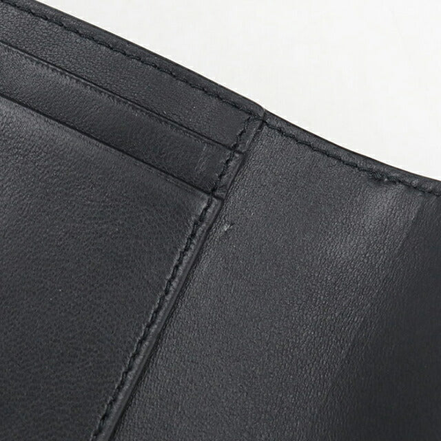 Used Dior tri-fold wallet ladies brand Dior black wallet USDCD105430011