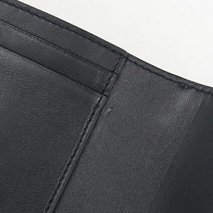 Used Dior tri-fold wallet ladies brand Dior black wallet USDCD105430011