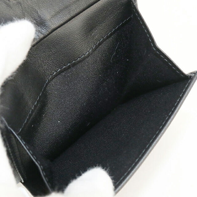 中古 ディオール 二折財布 メンズ ブランド Dior ディオールオブリーク コインケース付きウォレット ネイビー 財布 USDCD105431011