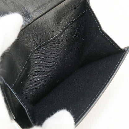 中古 ディオール 二折財布 メンズ ブランド Dior ディオールオブリーク コインケース付きウォレット ネイビー 財布 USDCD105431011