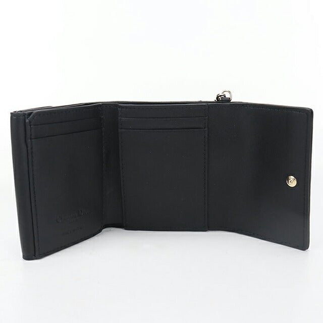 中古 ディオール 三折財布 レディース ブランド Dior レディディオール