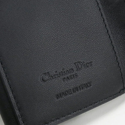 Used Dior Trifold Wallet Ladies Brand Dior Lady Dior Lotus Wallet S0181ONMJ_M900 Black Wallet USDCD105599011