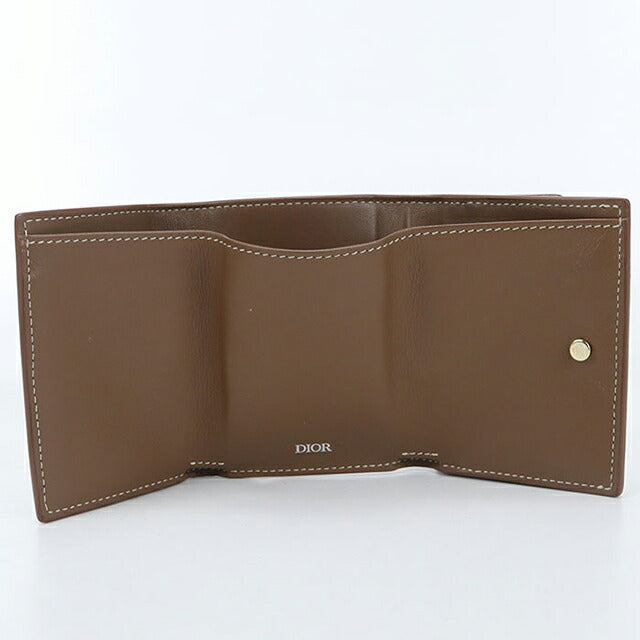 中古 ディオール 三折財布 メンズ ブランド Dior CDダイヤモンド