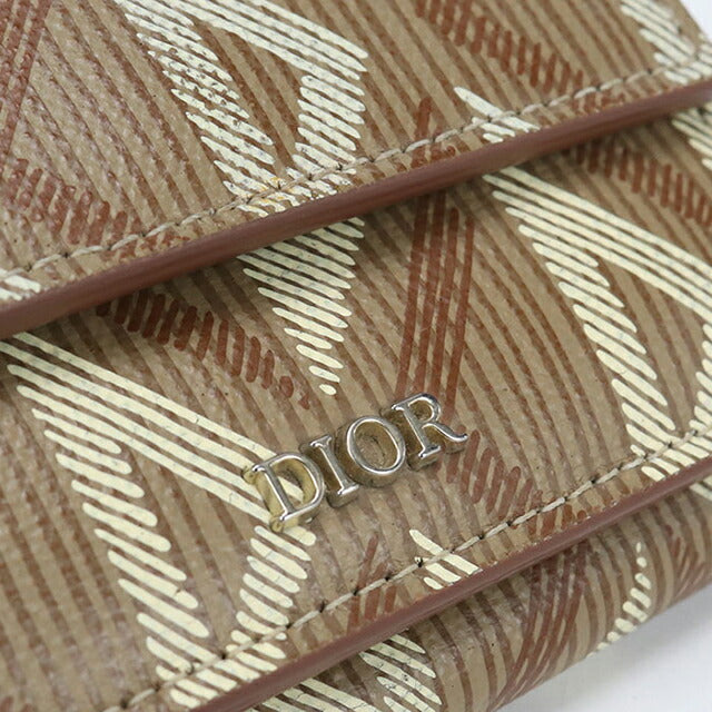 Used Dior tri-fold wallet men&