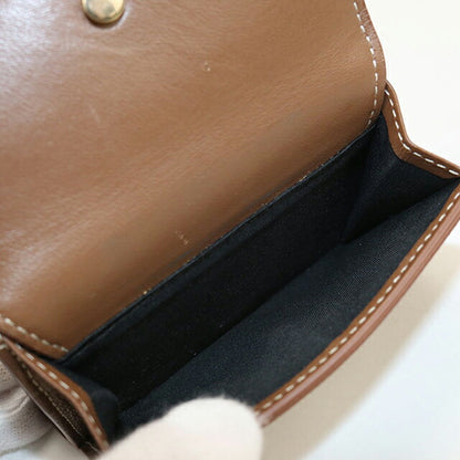 Used Dior tri-fold wallet men&