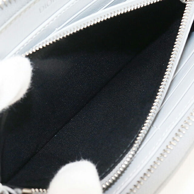 中古 ディオール 長財布ラウンドファスナー メンズ ブランド Dior CD