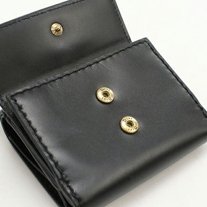 Used Dior tri-fold wallet ladies brand Dior black wallet USDCD105889011