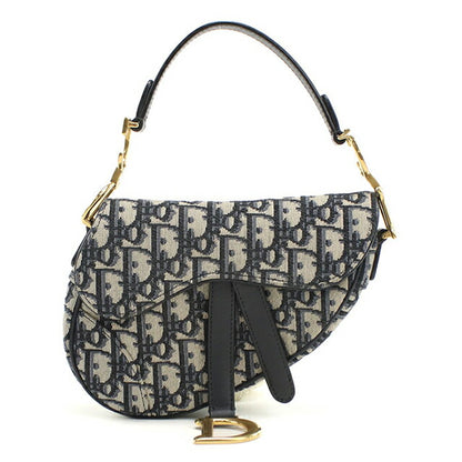 Used Dior Handbag Ladies Brand Dior Saddle Mini Navy USDCD106186011