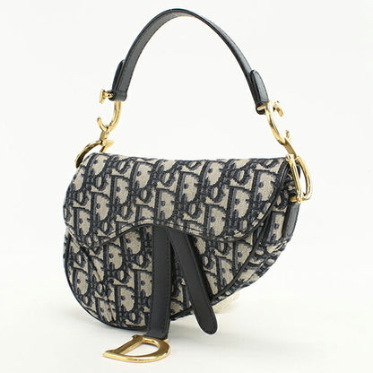 Used Dior Handbag Ladies Brand Dior Saddle Mini Navy USDCD106186011