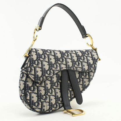 Used Dior Handbag Ladies Brand Dior Saddle Mini Navy USDCD106186011