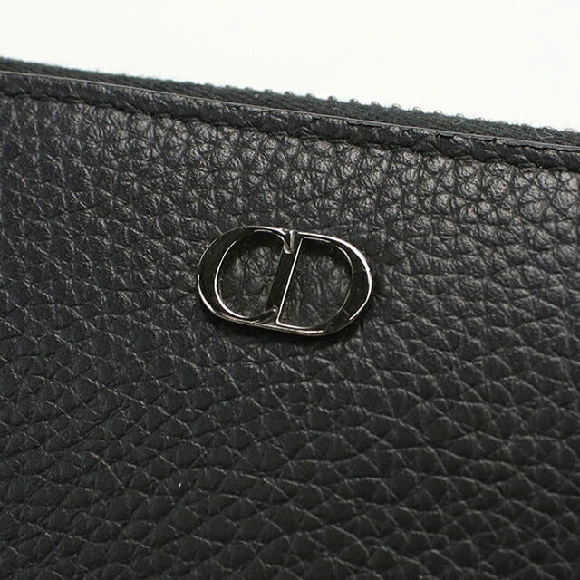 中古 ディオール 長財布ラウンドファスナー メンズ ブランド Dior CD