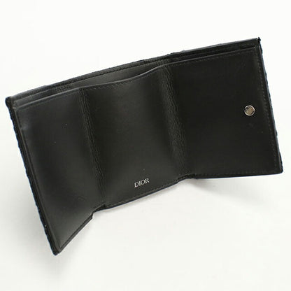 Used Dior trifold wallet men&